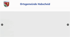 Desktop Screenshot of habscheid-eifel.de